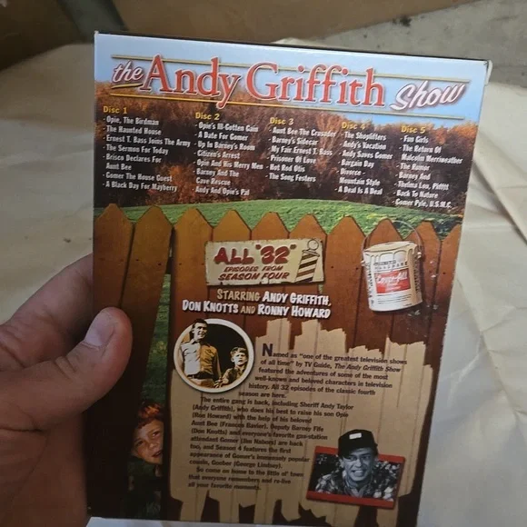 Andy Griffith Show: Complete Fourth Season NICE! - Picture 2 of 2